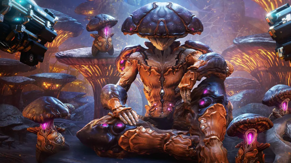 Warframe original guide artwork